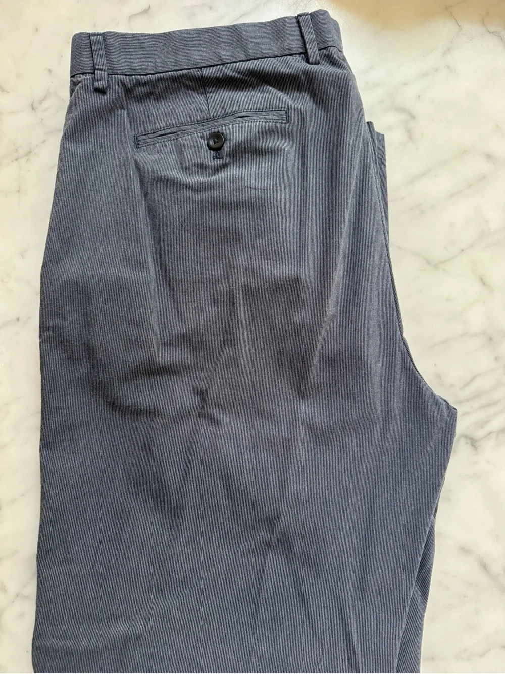 Banana Republic Kentfield Pant in Navy Blue